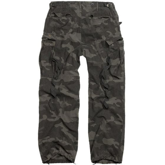 Surplus Vintage Fatigues Byxor - Black Camo