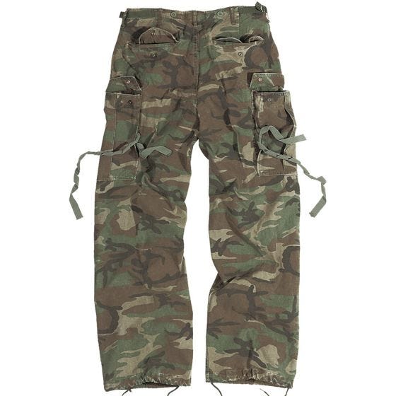 Surplus Vintage Fatigues Byxor - Woodland