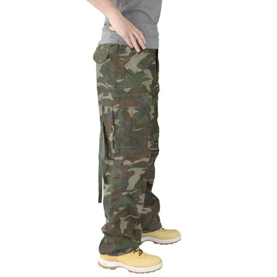 Surplus Vintage Fatigues Byxor - Woodland