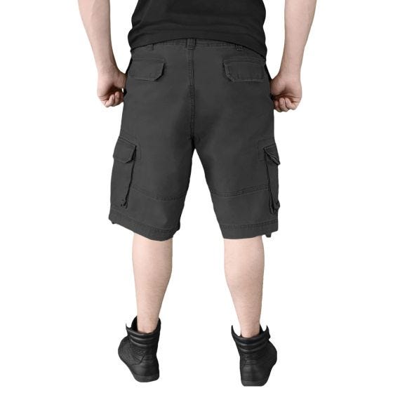 Surplus Vintage Shorts - Tvättad Svart