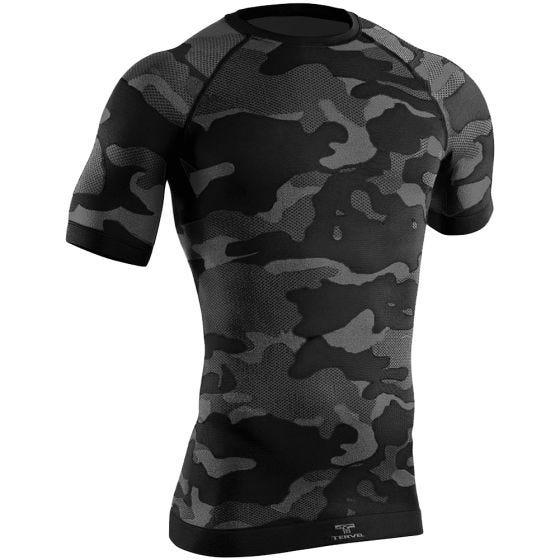 Tervel Optiline Light Tactical Kortärmad Skjorta - Svart/Grå