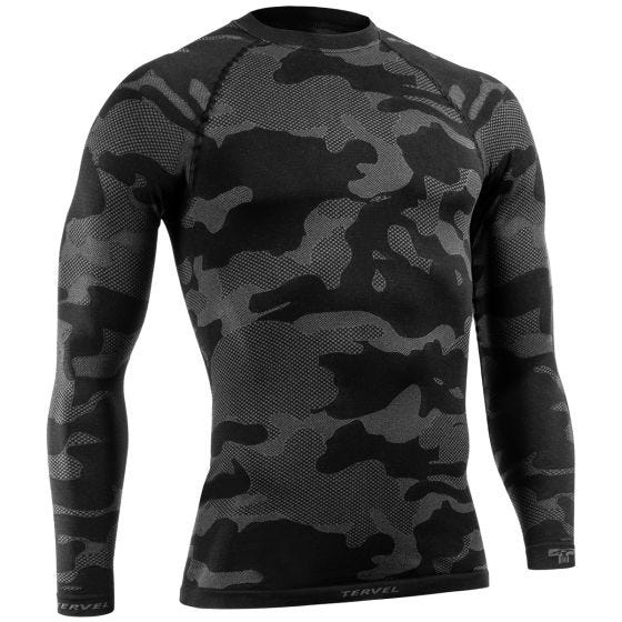 Tervel Optiline Light Tactical Långärmad Skjorta - Svart/Grå