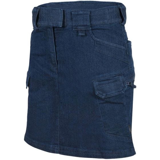 Helikon Urban Tactical Denim Kjol För Kvinnor - Mörkblå