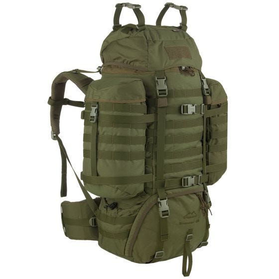 Wisport Raccoon Ryggsäck 65 L - Olivgrön