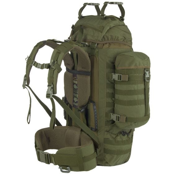 Wisport Raccoon Ryggsäck 65 L - Olivgrön