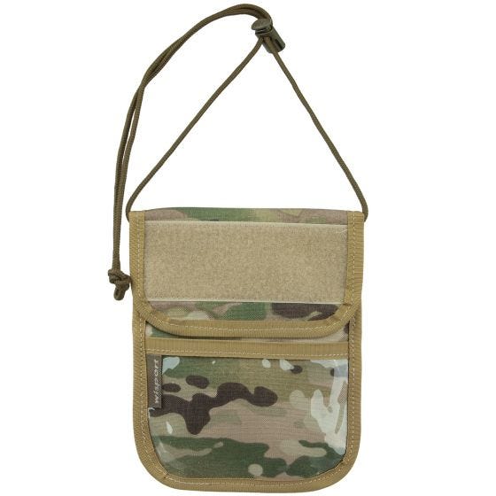Wisport Patrol Hals ID-plånbok - MultiCam