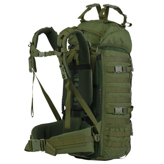 Wisport Raccoon Ryggsäck 45 L - Olivgrön