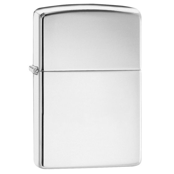 Zippo High Polish Chrome Regular Tändare - High Polish Chrome