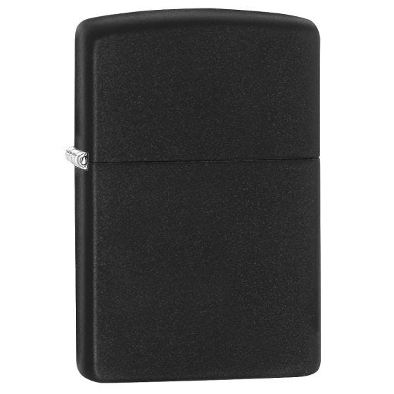 Zippo Matte Black Regular Tändare - Matte Black